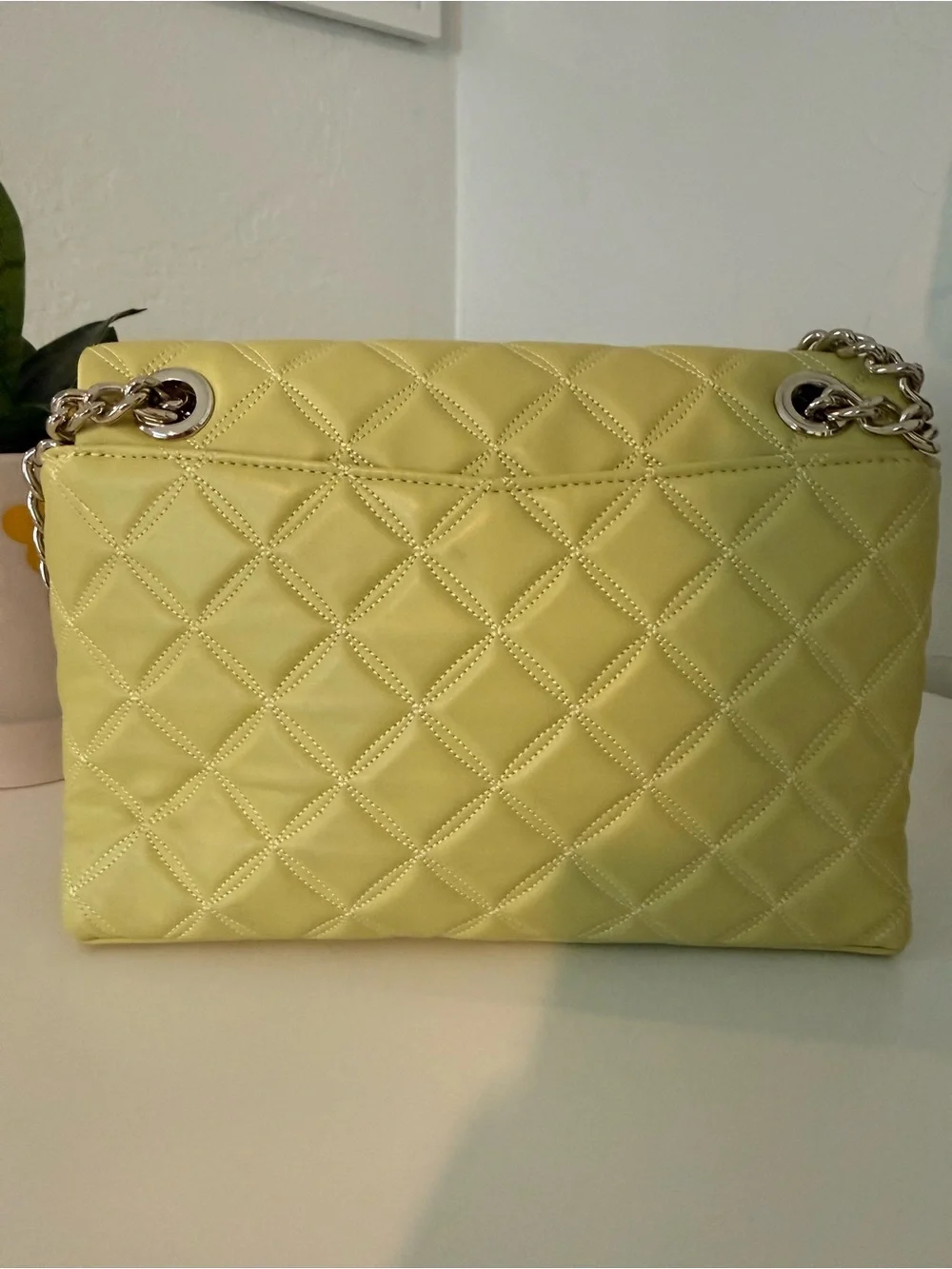 Kate Spade Natalia Medium flap Shoulder Bag Frosty Lime